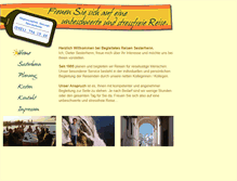 Tablet Screenshot of begleitet-reisen.de